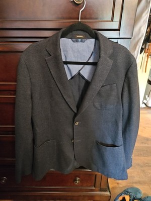 Massimo Dutti Wool Blend Blazer 44/54