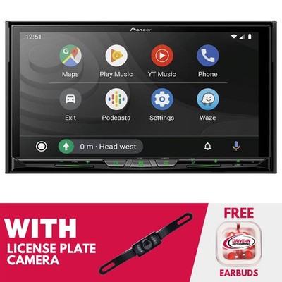 Refurbished Pioneer AVIC-W8600NEX 7'' Navigation Receiver w/ License Plate Camera