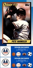 1990  Topps #324 Pete Harnisch  Baltimore Orioles
