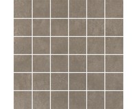 Mirava Feinsteinzeugmosaik Manhattan Taupe Lappato 30 Cm X 30 Cm X 0.9 Cm