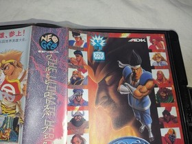 NEO GEO AES WORLD HEROES PERFECT Vintage /w Original Box Manual Working tested