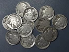 NO DATE ND 5C BUFFALO NICKELS Lot of 13 KM# 134 Grade: AG/G A6858