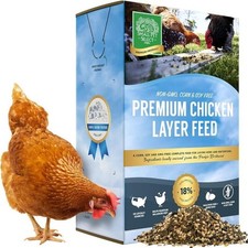 Chicken Layer Feed Pellets Protein Level Corn-Free Soy-Free Non-GMO All Natural