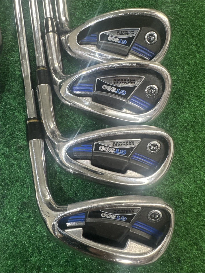 Adams GT500 Iron Set 4-PW, SW, LW Performance Uni Flex Steel Shaft 9 Clubs - Image 3 of 4