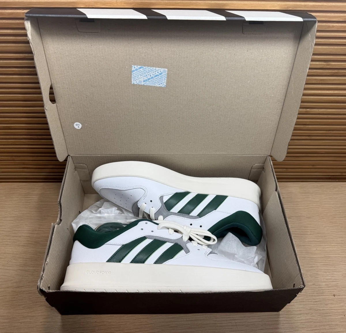 adidas gazelle silver green womens Adidas Court Vantage White