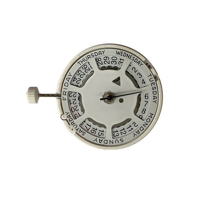 White Hands Quartz Watch Movement With Battery For Swiss ISA 1198 Watch