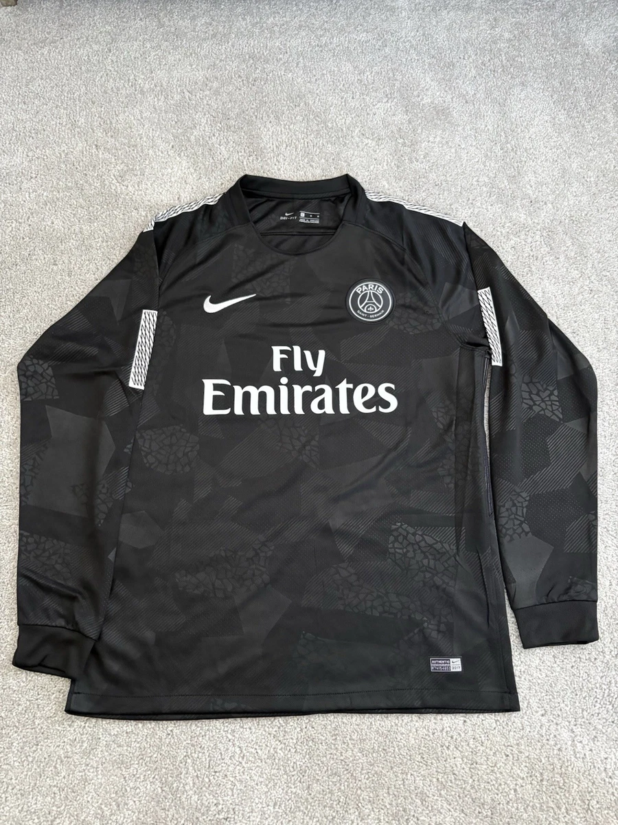 Nike Paris Saint-Germain Jersey Lサイズ Preços baixos em Nike Paris Saint-Germain Preto fã de Futebol