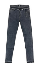 Hudson X Baja East Skinny Stretch Jeans Womens 27x30 Raw Hem Ankle Slit Usa Nwt Hudson X Baja East Skinny Stretch Jeans Womens 27x30 Raw Hem Ankle Slit Usa Nwt