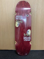 Heroin Skateboard Deck. Symmetrisches Ei ROT ...
