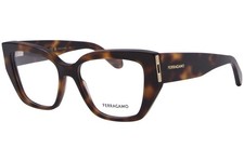 New FERRAGAMO SF-2972 240 Tortoise Eyeglasses 54/16/140