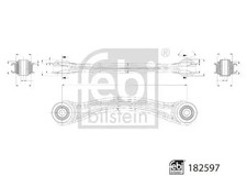 Triangle de suspension Mercedes 350