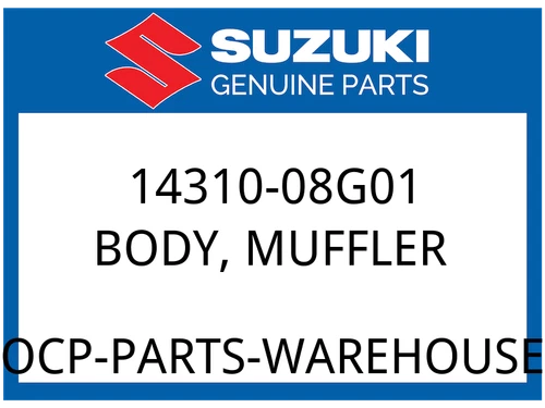 BODY, MUFFLER | Includes Item(s) 9