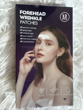 Forehead Wrinkle Patches 12 Count EXP 01/2028 Anti-Aging Collagen Treatment