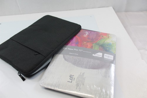 13" Electronics Protective Portfolio Case Padded with Rigid Case Black