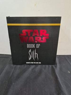 Star Wars Book of Sith: Secrets From the Dark Side Vault Edition NIB Sealed