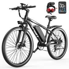 Electric Bike for Adults, 26'' 1500W Peak Ebike, 65 Miles 25MPH E Mountain Bike