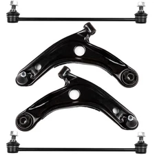 4x Front Control Arms Ball Joints and Sway Bar Links Kit For 2008-2014 Scion XD