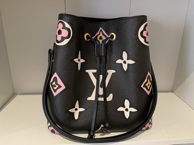 Louis Vuitton NéoNoé (Neo Noe) MM Wild At Heart Sonderedition Noir Fullset