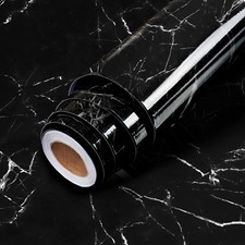 5/10m self adhesive marble effect Wallpaper plastic vinyl wrap Kitchen Worktop