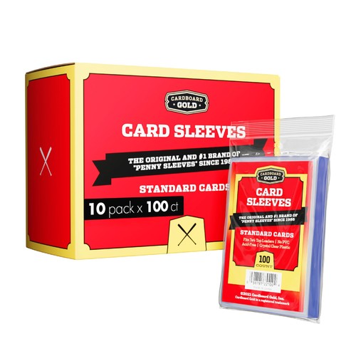 Penny Sleeves for Trading Cards - 1000 Count Card Protector Sleeves with Dura... - Picture 1 of 6