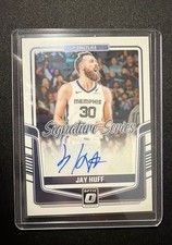 2024-25 Panini Donruss Optic - Signature Series Jay Huff, Jay Huff #SS-HUF