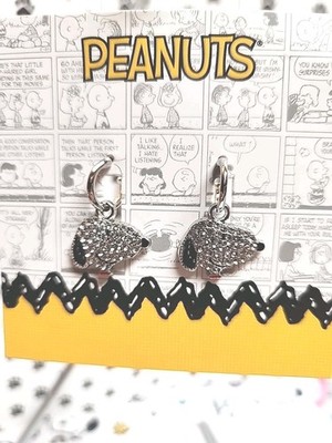 Peanuts Snoopy Bling Rhinestone dangle earrings By Jacmel 2025 | eBay