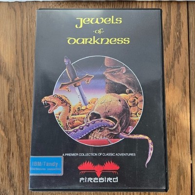 JEWELS OF DARKNESS Computer Game Software IBM/TANDY Compatible Firebird