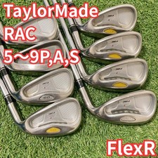 TaylorMade RAC Irons 5-9,Pw,Aw,Sw 8Clubs /Steel Shaft/Flex:Regular