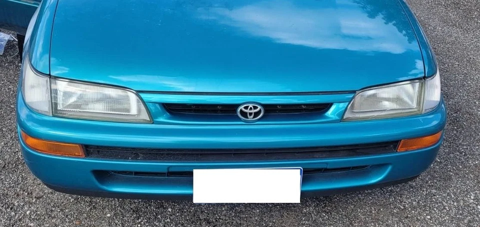 Set of LHF Manual Window Regulator + Crank Handle Toyota Corolla AE101/102 94-99 - Image 2 of 3