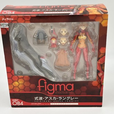 figma Evangelion 2.0 Asuka Langley Test Plug Suit Ver. Figur #084 Max Factory
