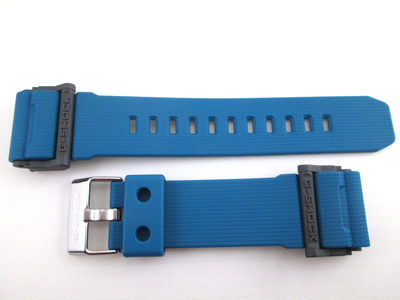 Genuine Casio G-Shock GD400 GD-400 blue resin watch band & bezel