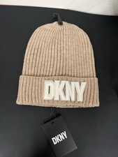 DKNY Woman logo Beanie