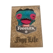 Fuggler Fugg Life Edition 9" CHUM CHUM Blue Pink Tie Dye Cat Silver Teeth NIB