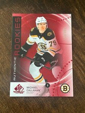 2025-26 SP Game Used Authentic Rookies Michael Callahan Red /399 #AR-MC (RC)