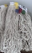 2 x 16 Unzen Baumwolle Kentucky Moppkopf Schwerlast Ersatz Bodenreinigung