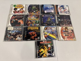 Bulk lot of 13 Sega Dreamcast Games - Scratched discs