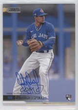 2021 Topps Stadium Club Auto Santiago Espinal #SCBA-SE Auto 0y9v