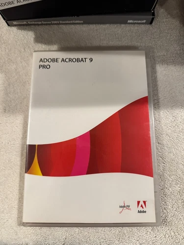 Adobe Acrobat 9 Pro Standard for Windows - VERY GOOD CONDITION!!!