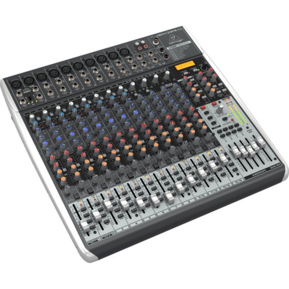 Behringer XENYX QX2442USB Premium Analog 24-Input Mixer with Multi-FX 73490₽
