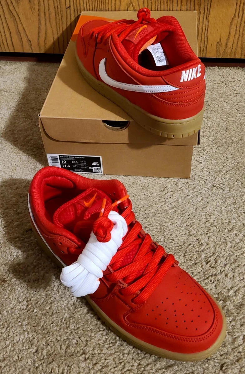 Preços baixos em Nike Dunk SB Low University Red Gum | eBay