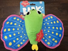 Bark Box Freddy Flying Fish M-L Dog Toy Crinkle Squeaker Barkbox