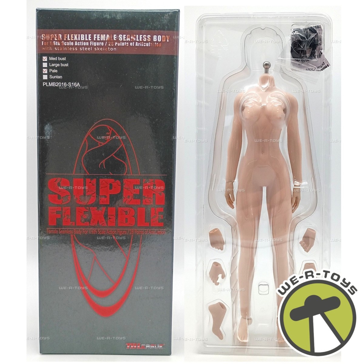SUPER FLEXIBLE 女性素体 6スケール SEAMLESS フィギュア 1⁄6スケール