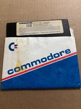 Commodore 128 CP/M System Disk Software 5.25" Floppy Disk 1985