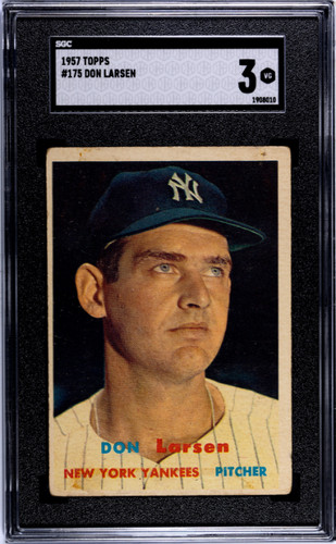 1957 Topps Don Larsen #175 card