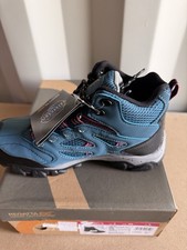 Image of Regatta Ladies Holcombe Navy Waterproof Walking Boots Size 3 Brand New