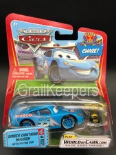 Disney Pixar Cars Dinoco Lightning McQueen Piston Cup Chase 1:55 China Racers