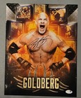 Bill Goldberg autographed signed 11X14 photo WWE WCW JSA COA METALLIC — photo 1