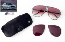 Vintage BMW M3 Sunglasses Original Case Spare Lenses