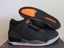 Nike Air Jordan 3 Retro Fear Pack Night Stadium-Ttl Orange Sz 10 [CT8532-080]