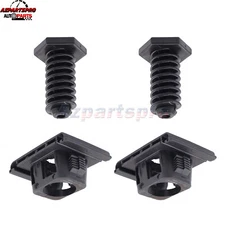 2Pcs Truck Adjustable Hood Bumper Buffer For Dodge Ram 2500 3500 2002-2018